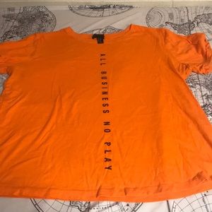 Orange shirt